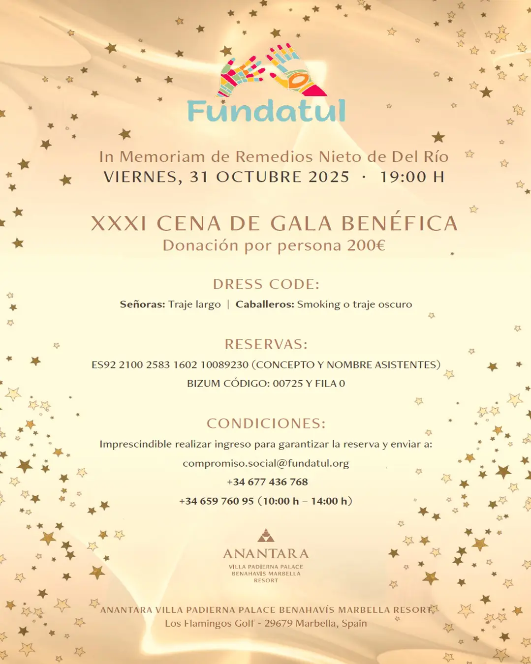 Sinergias Club Marbella - Evento 31 de Octubre
