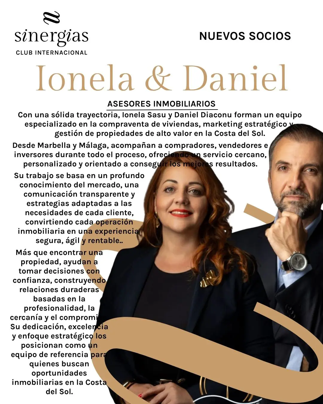 Ionela Sasu y Daniel